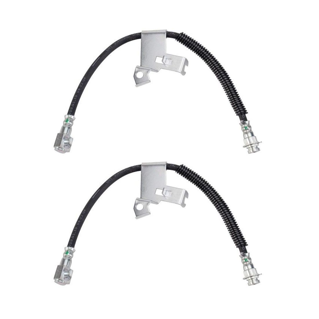 2 Sets Of - Front Right Brake Hose Fits 97-05 Buick 93-05 Caddy 97-03 Olds 00-05