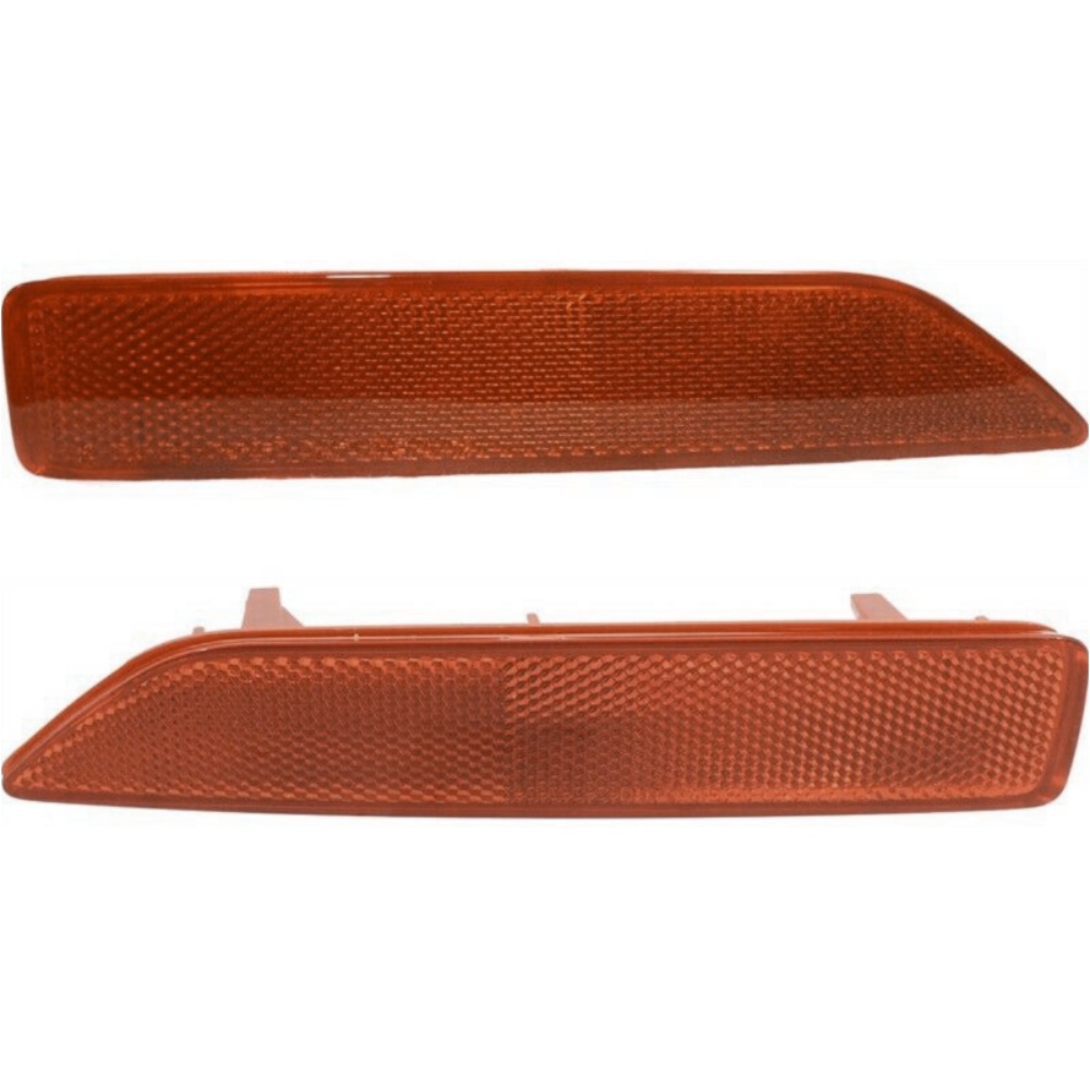 Bumper Reflector Set For Acura 10-15 RDX Honda 07-09 CR-V 13-14 Crosstour Rear