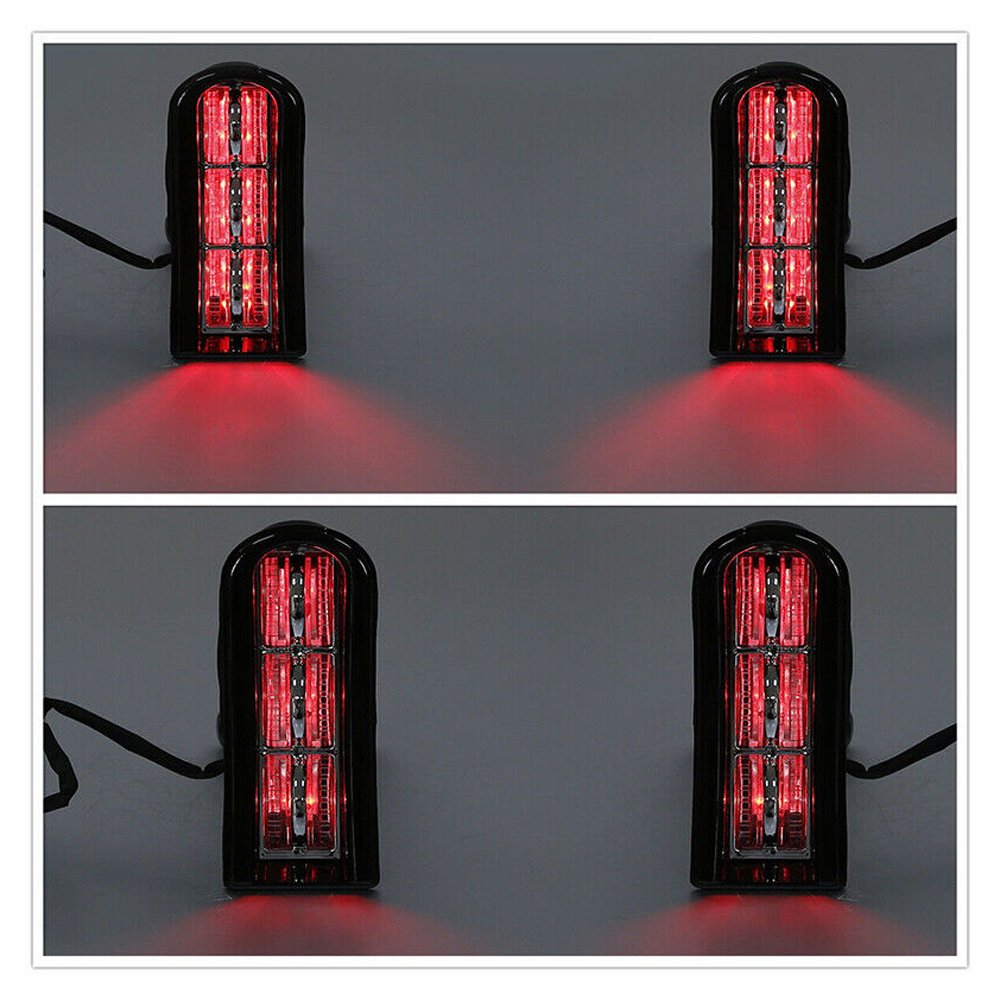 Saddlebags LED Insert Support Brake Turn Light For Harley-Davidson