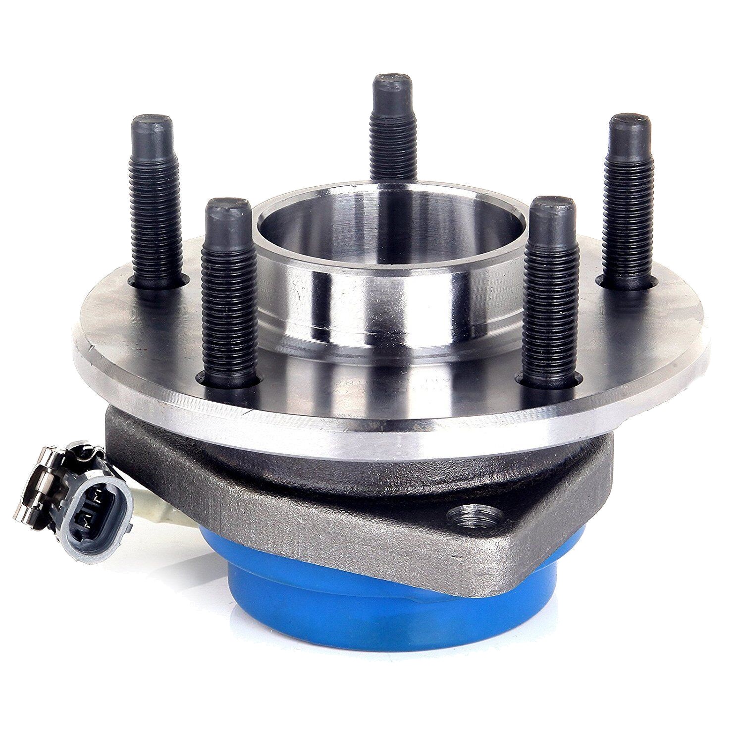 2 Wheel Hub Bearing Assembly W/ Steel Wire Clip ABS 5 Studs Fit GM Cars