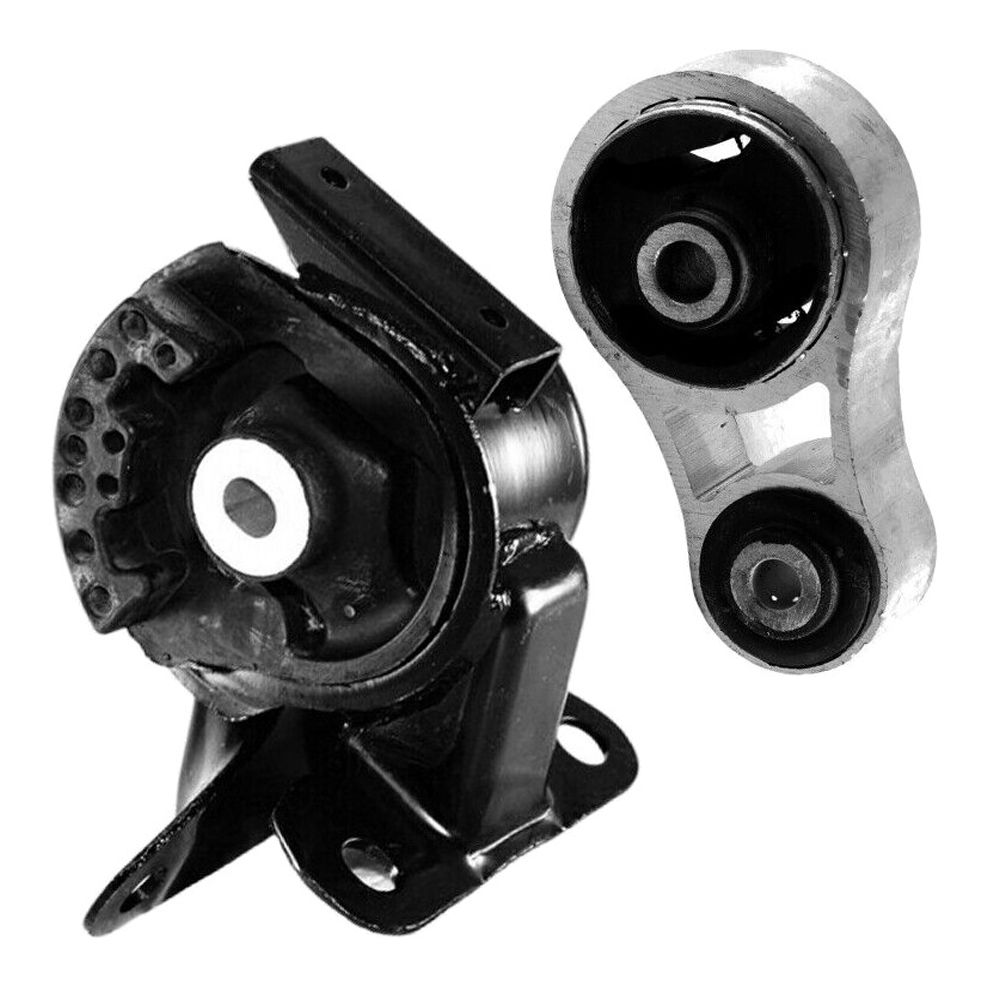 Transmission Mount & Engine Torque Strut Mount 2pcs Fits L4-