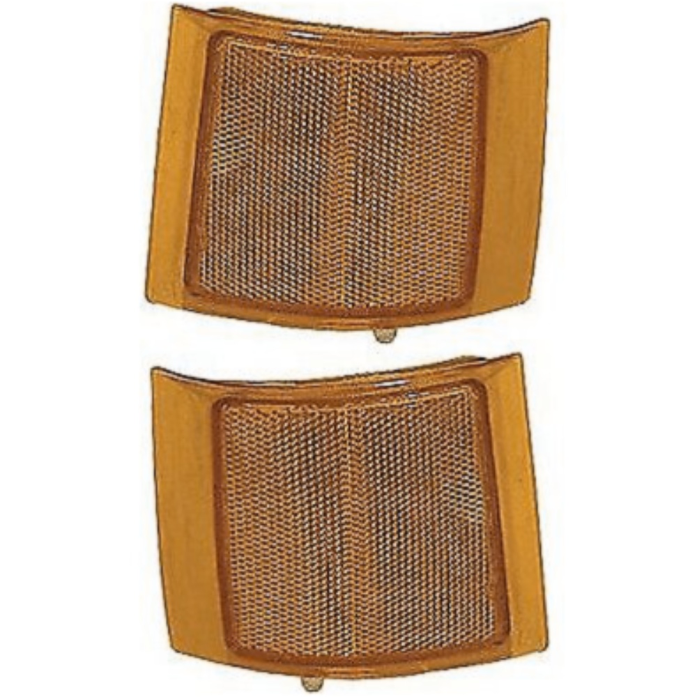 2 Sets Of - Upper Corner Parking Turn Signal Light Lamp Left & Right Set For Chevy