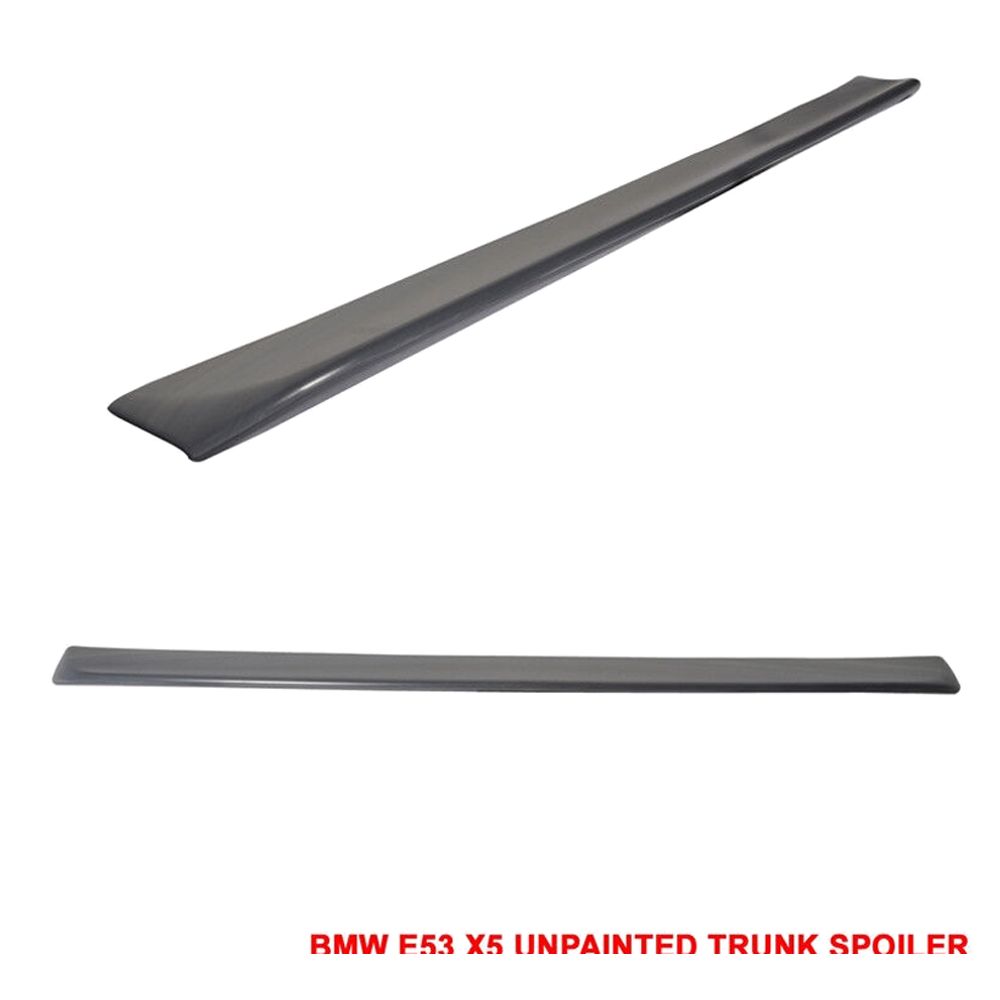 Fits 00-06 BMW E53 X5 SUV Style Rear Roof Window Spoiler Wing Unpainted ABS