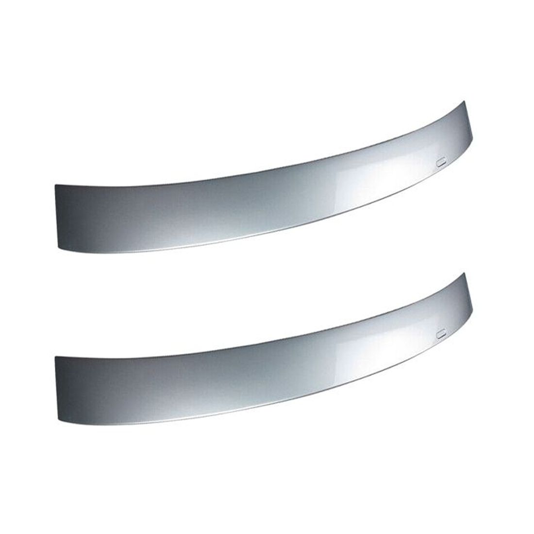 2 Sets Of - For 97-03 BMW E39 525i 528i AC Roof Spoiler Rear Window Visor Painted 354