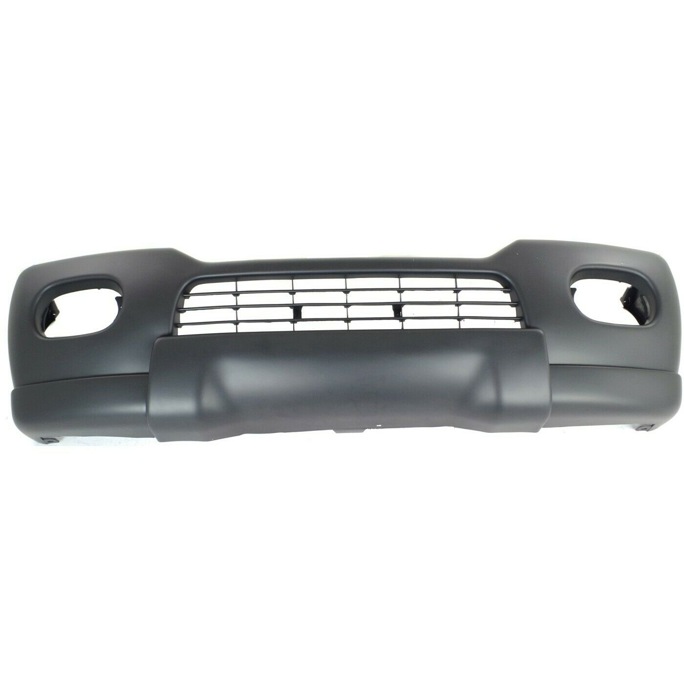 Front Bumper Cover For 2000-2004 Montero Sport Sport Utility W/ Fog Lamp Holes