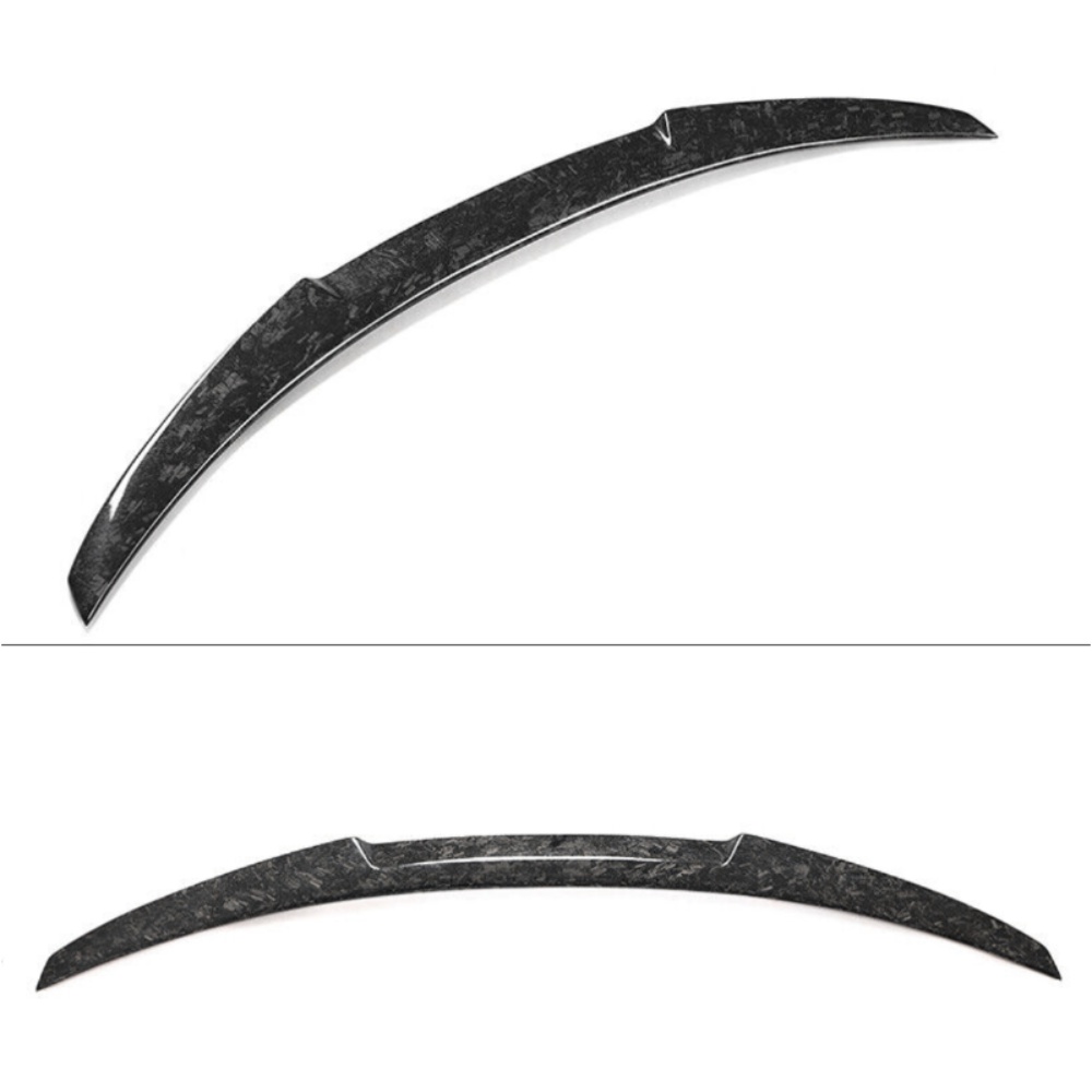 2 Sets Of - Forged Carbon Fiber For BMW F30 F80 M4 CF Trunk Spoiler Wing