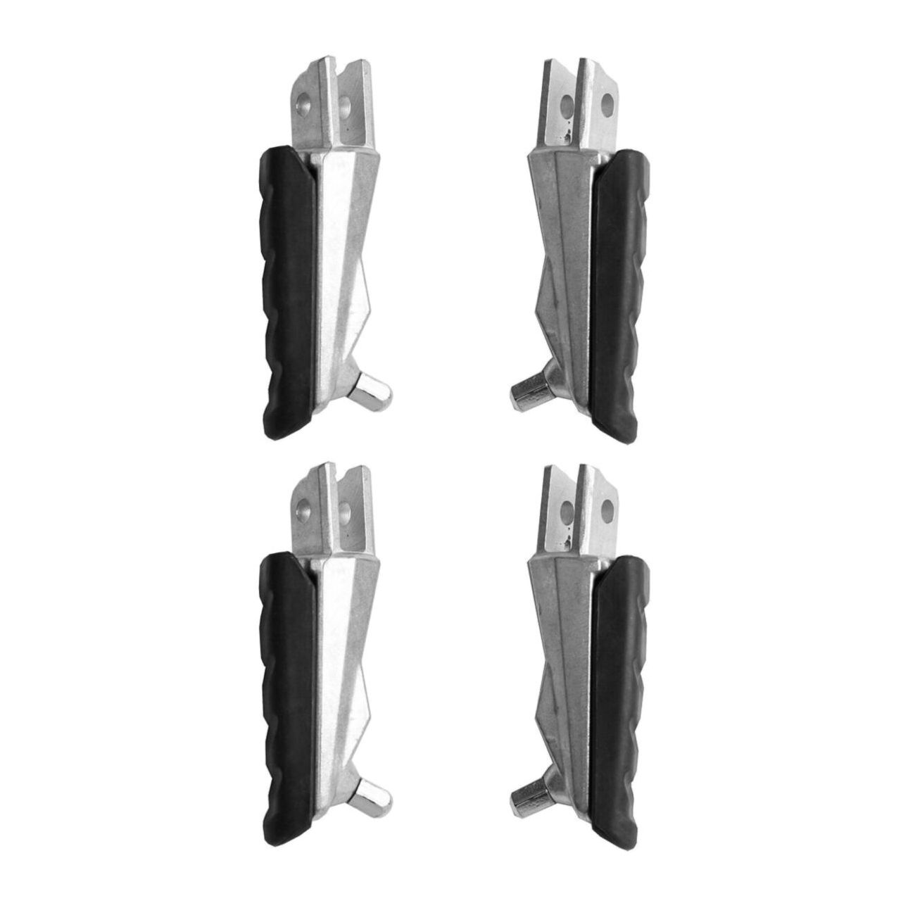 2 Sets Of - BlackFront Footrests Foot Pegs For BMW 2008 F800S 2006-2012 F800ST F800ST