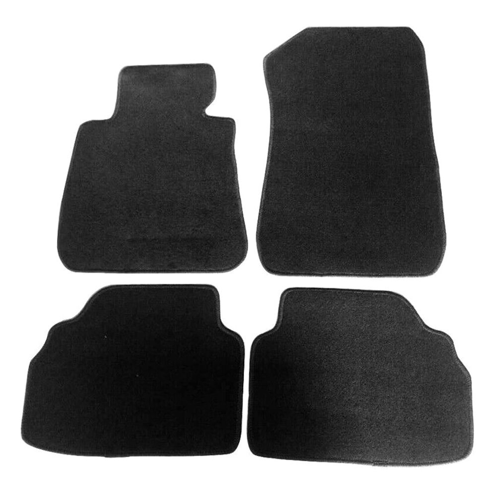 For 2006 325xi Sedan E90 3 Uto Floor Mat Liner Nylon Front Rear Carpet Black