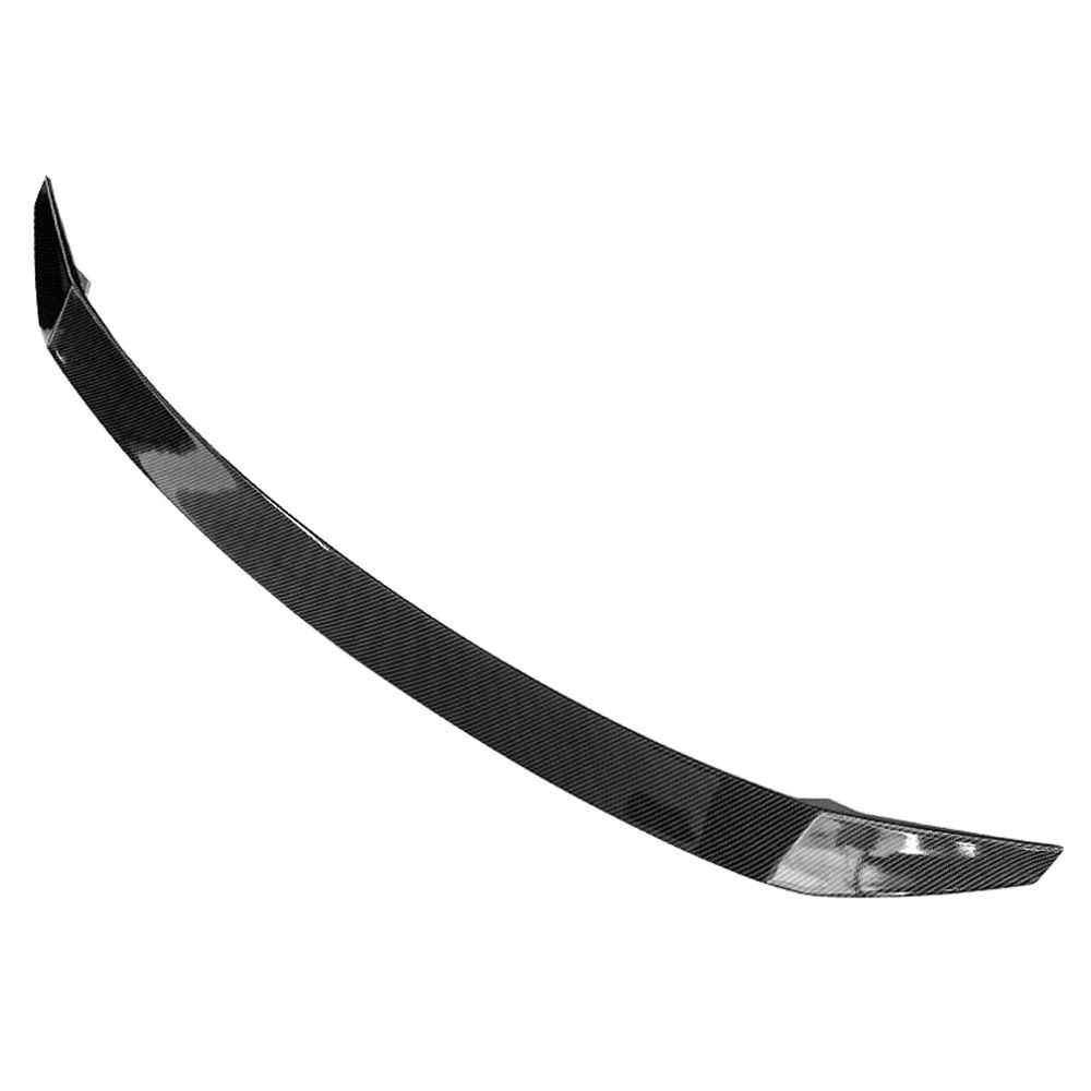 Fits 21-23 Hyundai Elantra Carbon Fiber Print Rear Tail Trunk Spoiler Lip Wing