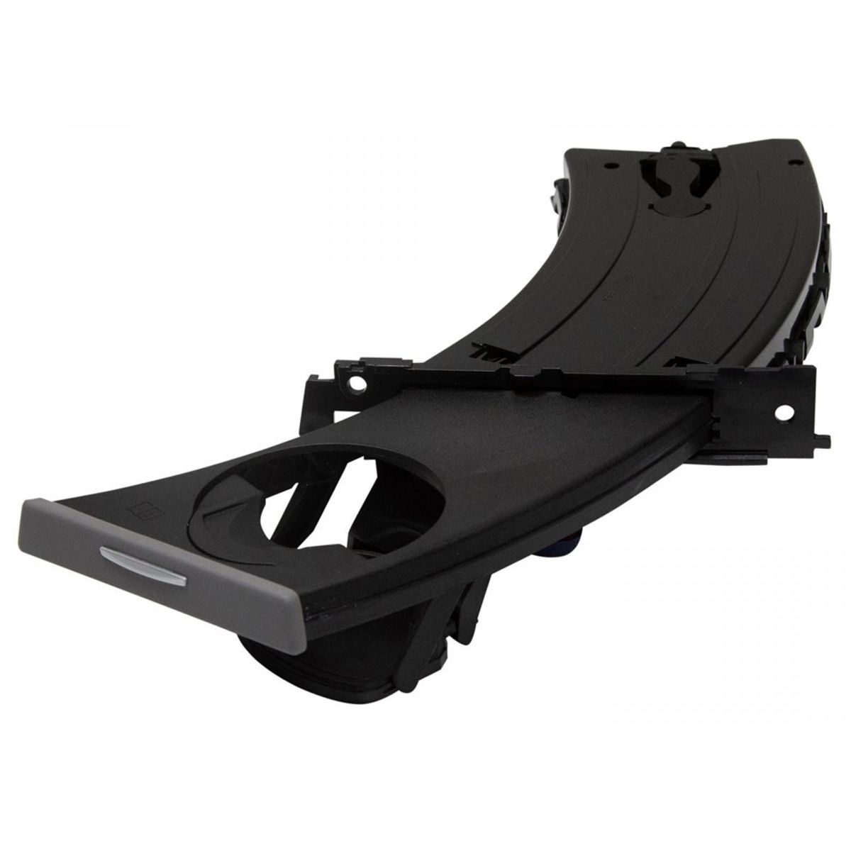 For 06 325xi Interior Push Pop Out Gray Drivers Dash Board Mounted Cup Holder