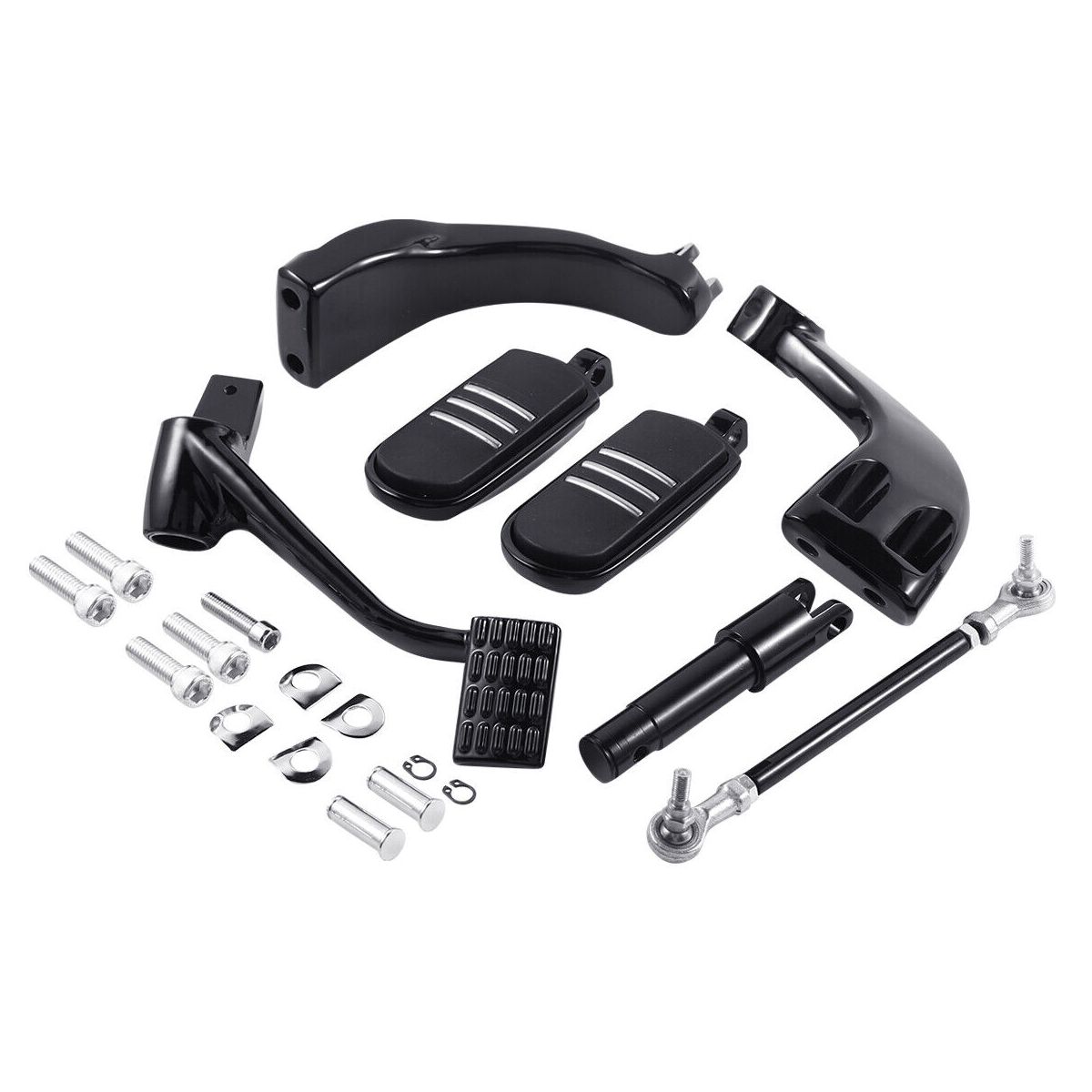Mid For 2004-2013 Harley-Davidson Sportster 1200 Foot Pegs Levers