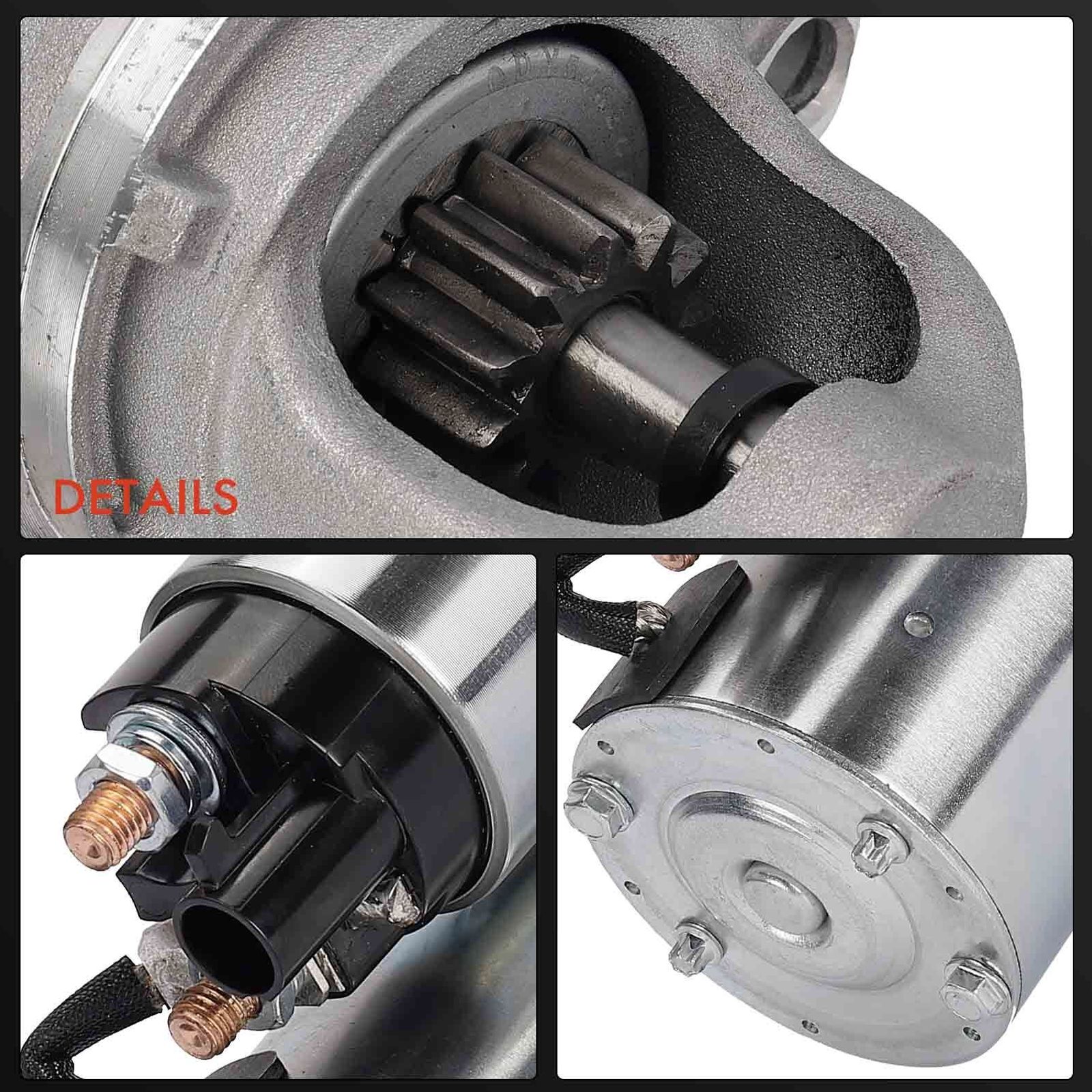 For 09-10 H3T Crew Cab Pickup Isuzu 08 Ascender Sport Utility Starter Motor