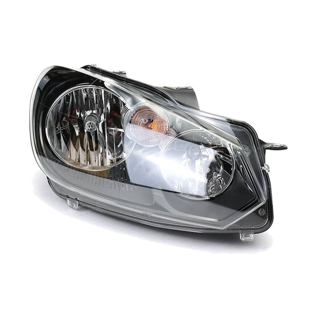 For Volkswagen 10-13 GTI Base Hatchback Front Passenger Right Halogen Headlight