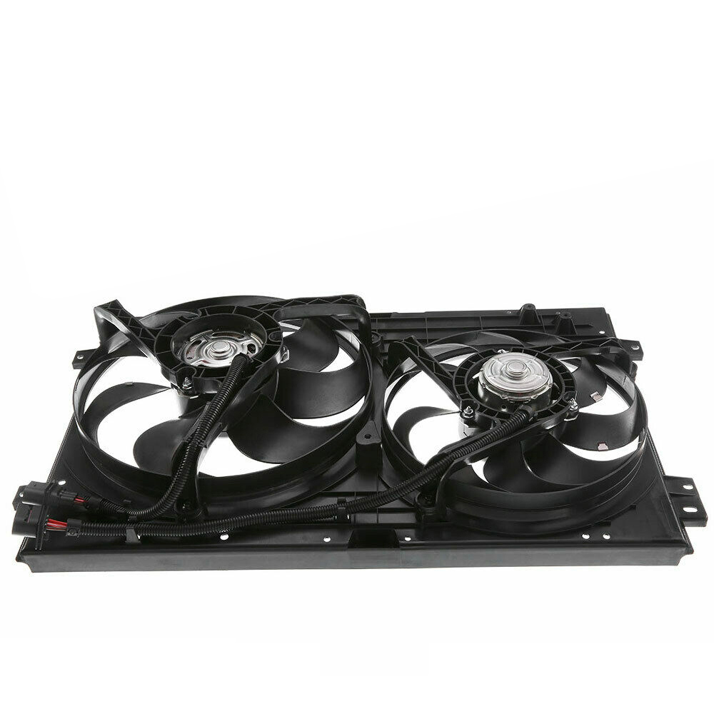 Radiator Cooling Fan Assembly W/ Motor For Clasico Golf Jetta Quattro TT