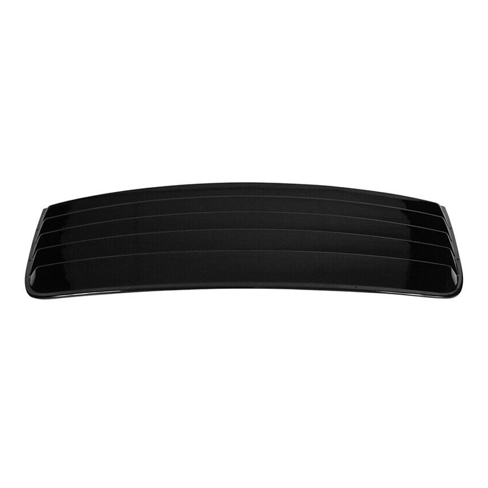 For Challenger 08-23 Dodge Challenger Rear Window Louver Cover ABS Gloss Black