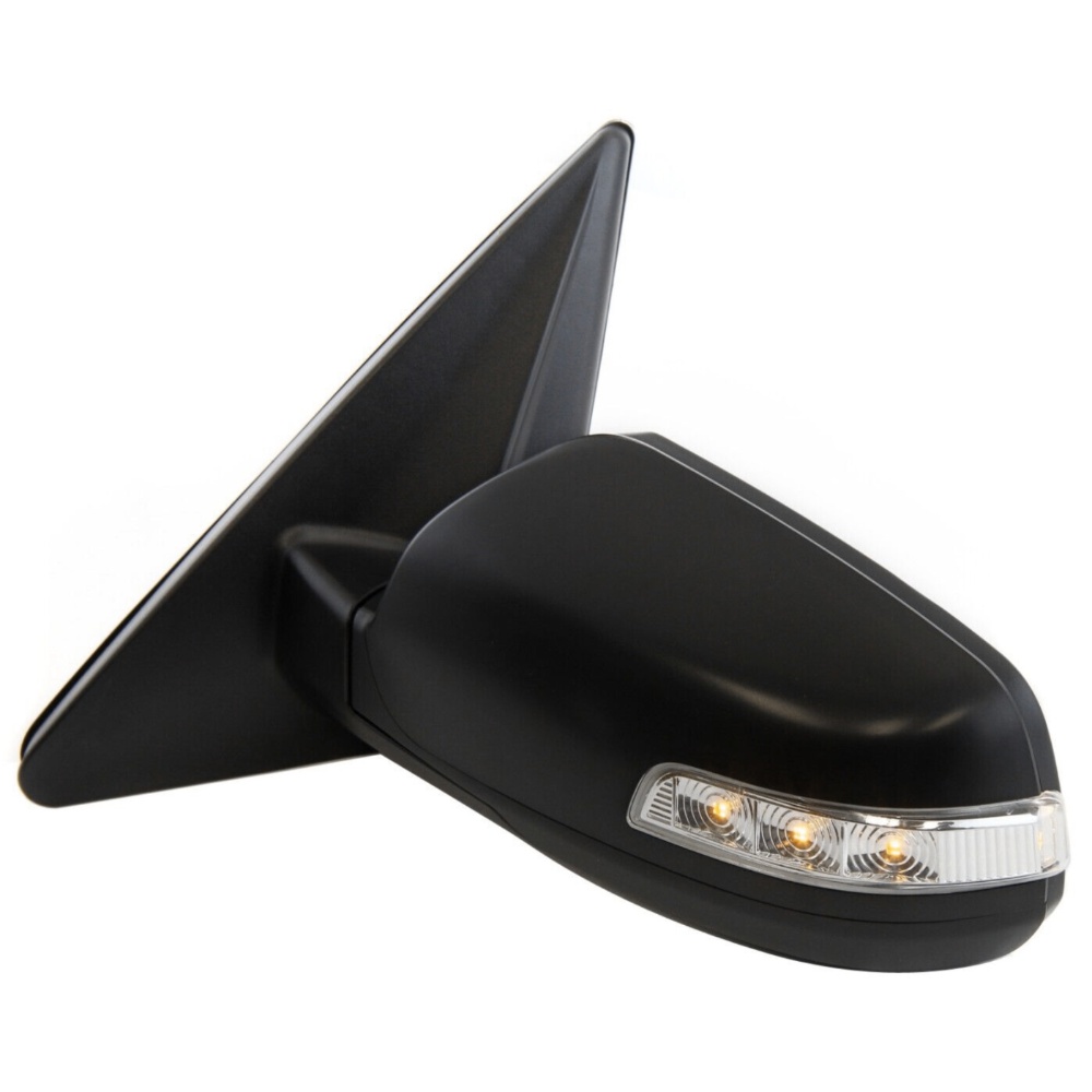 2 Sets Of - Power Mirror For 11-15 Sorento Left Heated Textured Black Manual Fold