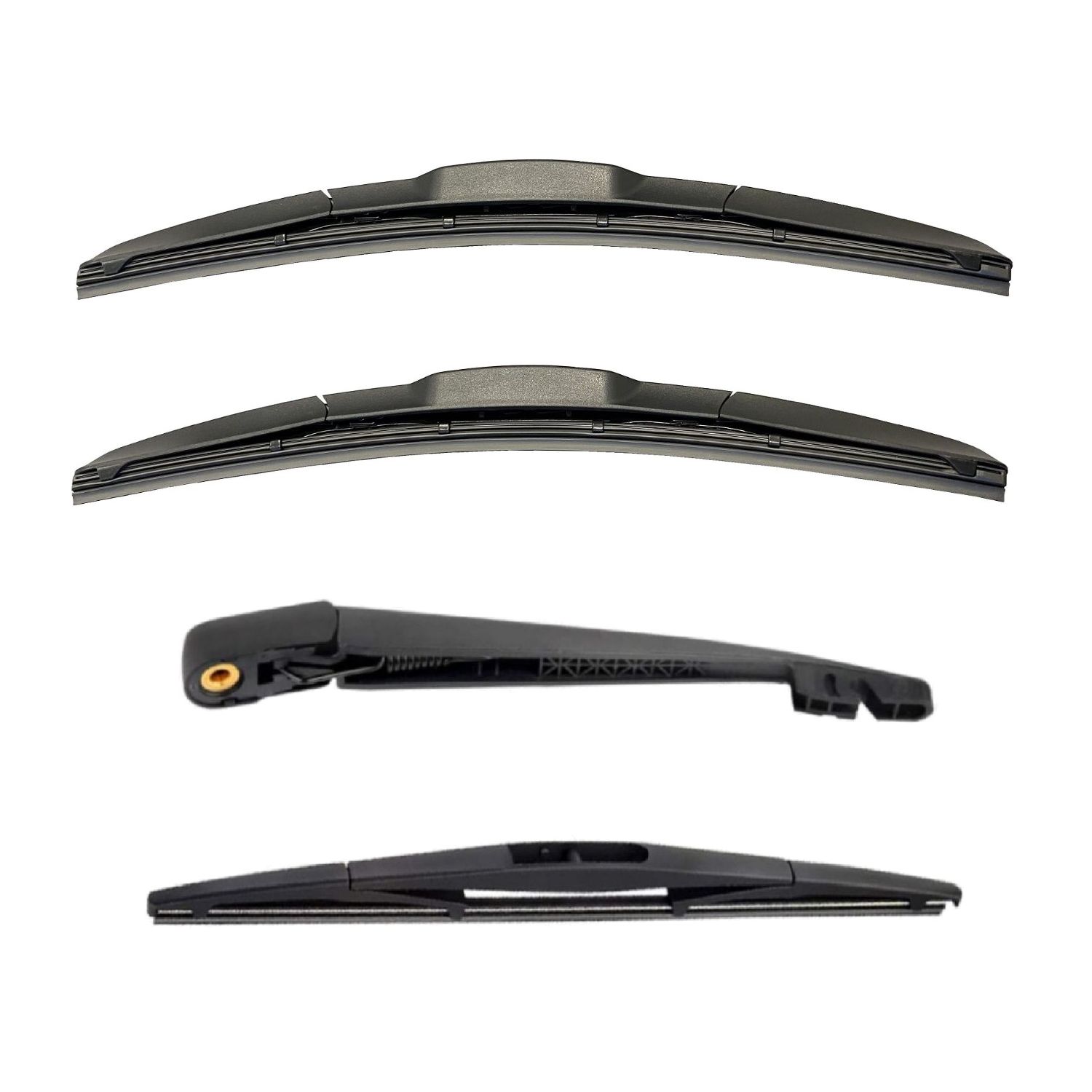 For 2011-2020 Outlander Sport ES Front Windshield Wiper Blade + Rear Arm Blade