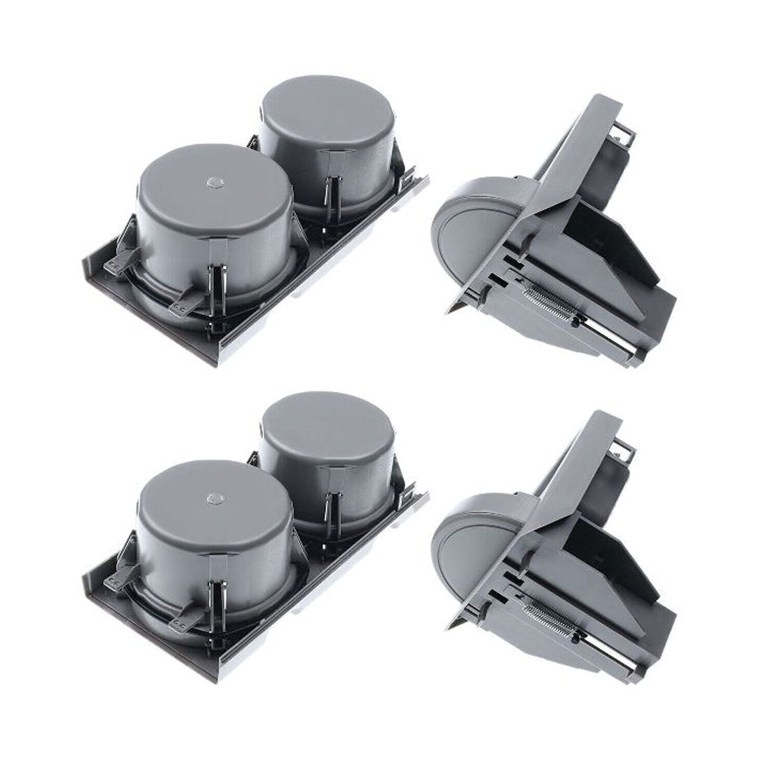2 Sets Of - Console Gary Drink Cup Holder For BMW E46 323i 325 328 330 M3 99-06