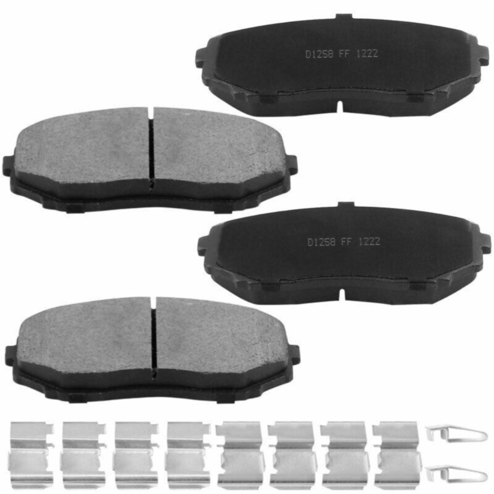 4PCS Front Ceramic Disc Brake Pads For Ford Edge Lincoln MKX Mazda CX-7 CX-9