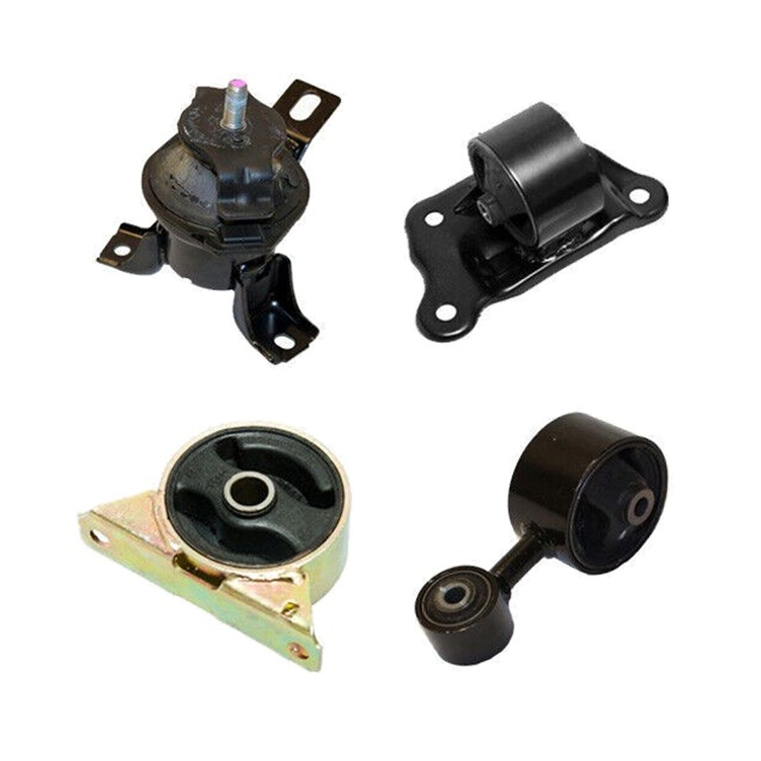 Motor & Trans Mount 4PCS Set Fit 03-06 Mitsubishi Outlander 2.4L AWD Auto Trans
