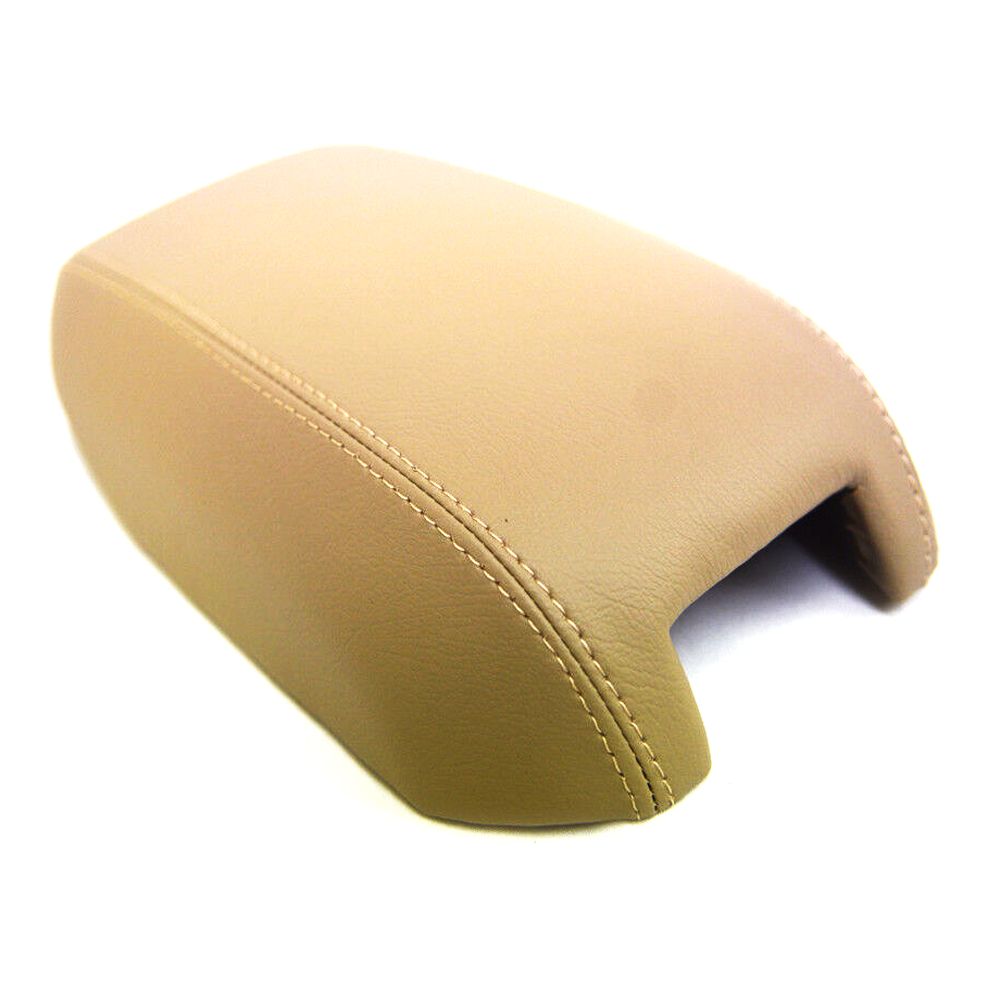 2 Sets Of - Center Console Armrest Cover Leather Synthetic For 2003-2014 Volvo XC90