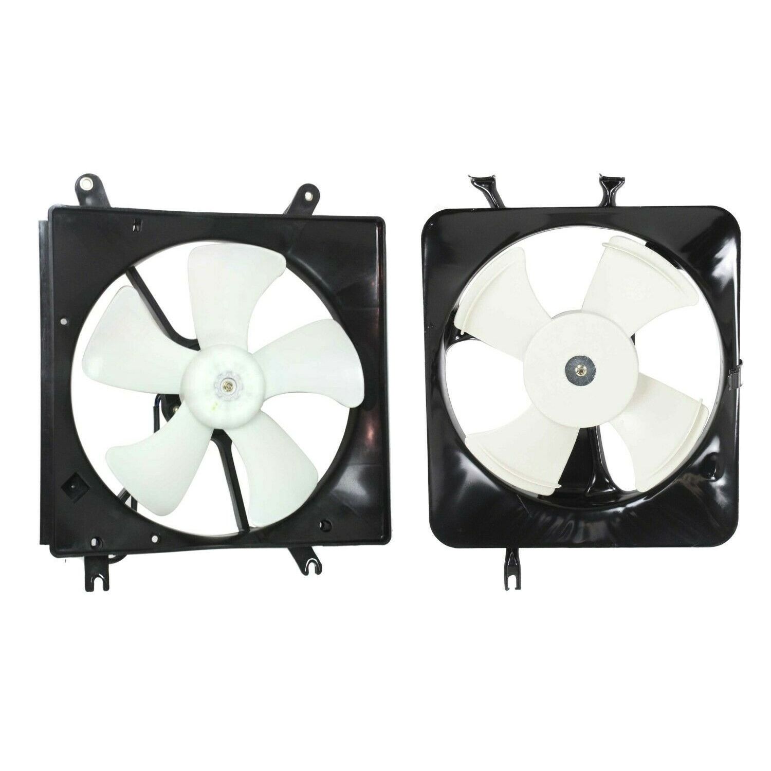 Radiator Cooling Fan W/ A/C Condenser Fan For 1994-01 Integra Left & Right