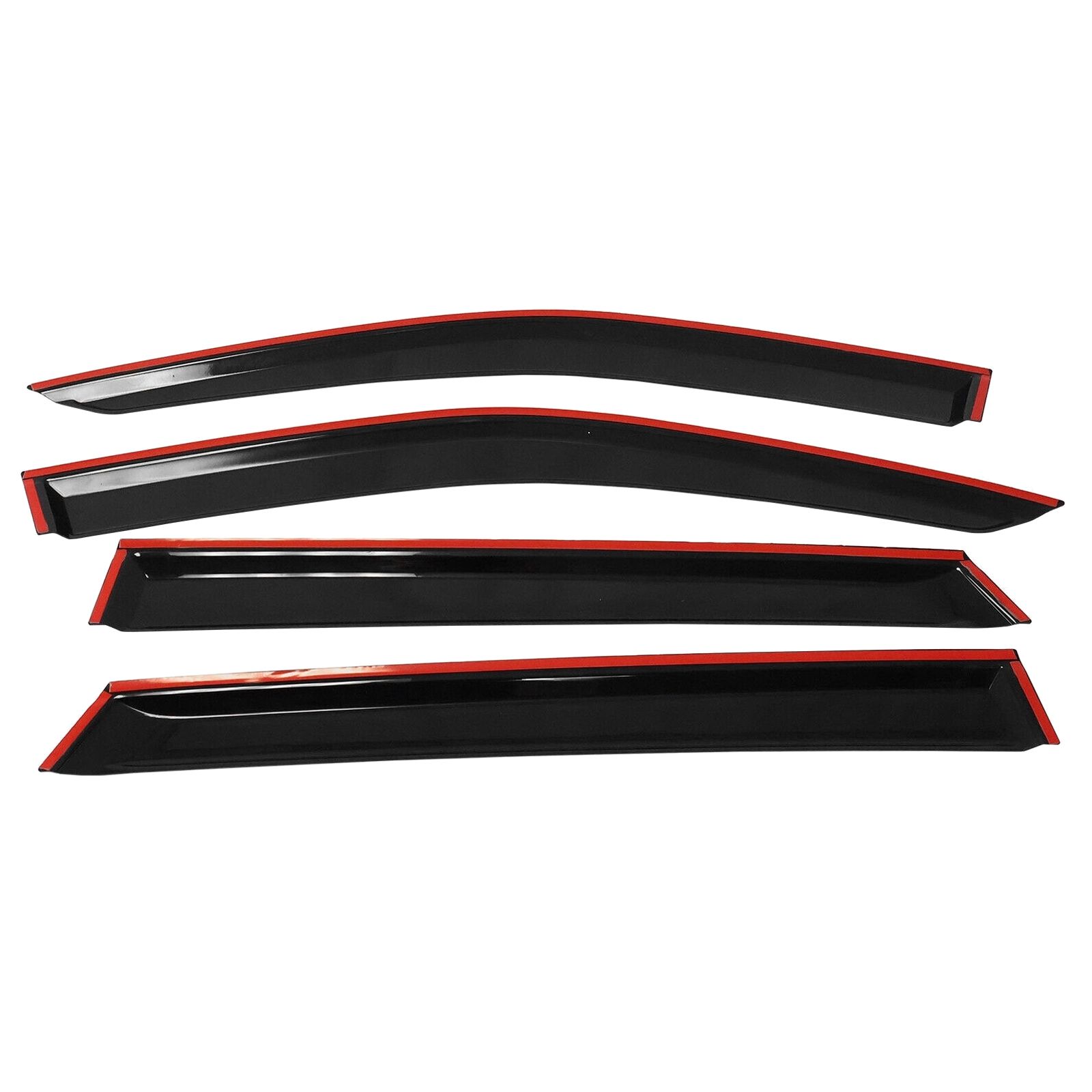 Fits 21-23 Kia Sorento Acrylic Slim Window Visors Rain Guard Vent Sun Shade 4PCS