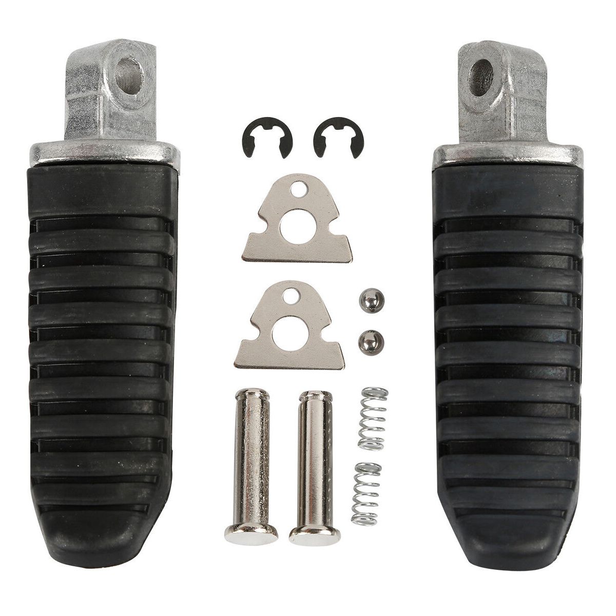 Rear Passenger Footrests Foot Pegs For 08-12 Hayabusa Gsx650 Gsx1250 Gsx1300R