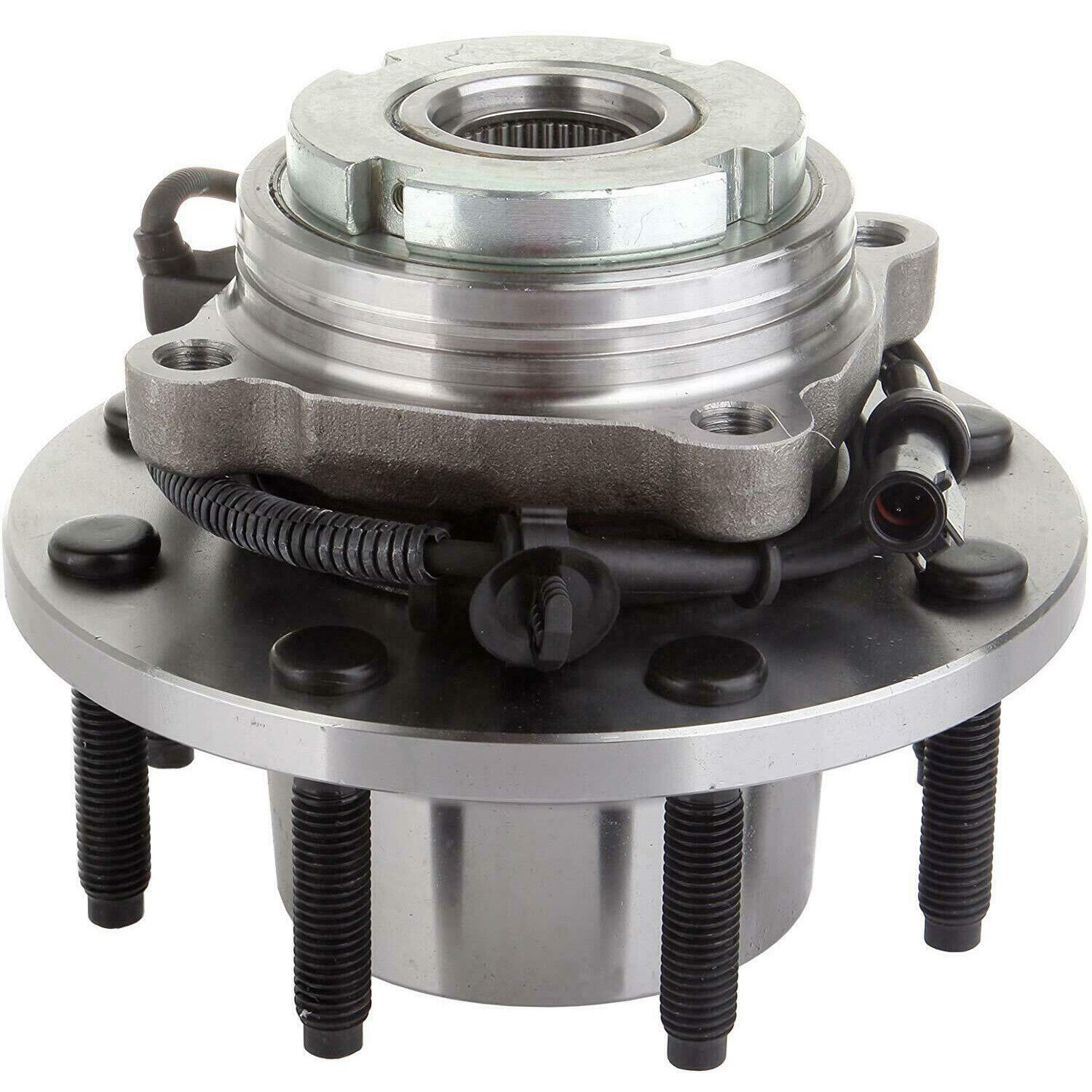 Pair Front Wheel Bearing Hub For Excursion F250 F350 SuperDuty Super Duty W/ABS