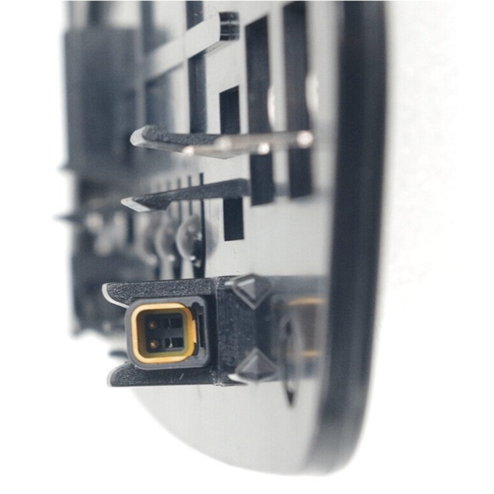 Mirror Glass For 10-12 Fusion 10-11 Milan Heated Left With Blind Spot Detection