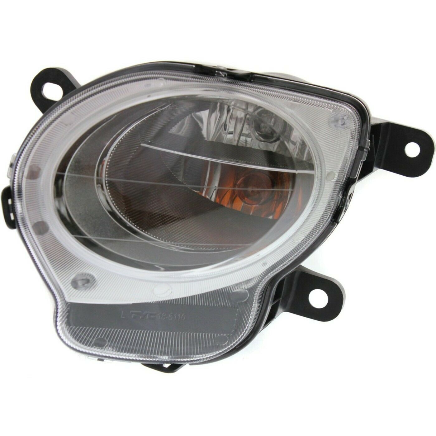 Turn Signal Light For Fiat 2012-2019 500 Hatchback Plastic Lens LH & RH Set Of 2