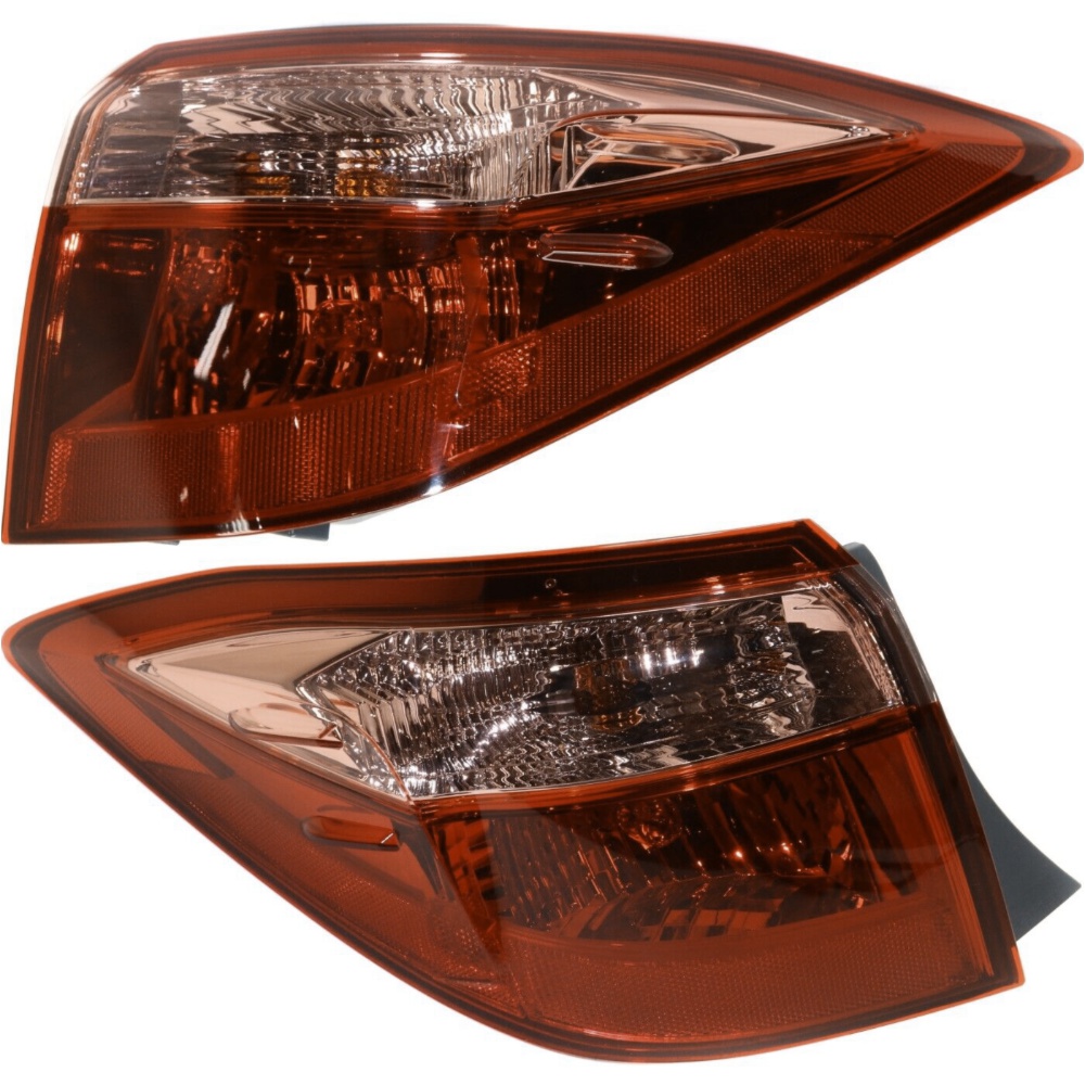 Tail Light For Toyota 2017-2019 Corolla CE L LE Set Of 2 Left And Right Outer