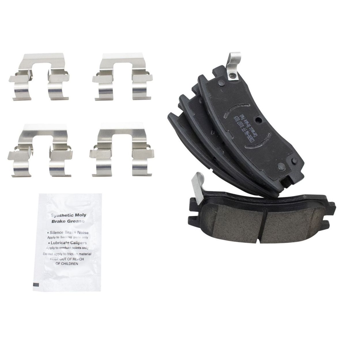 For 08 Impala 50th Anniversary Edition Front & Rear Ceramic Brake Pad Kit W/