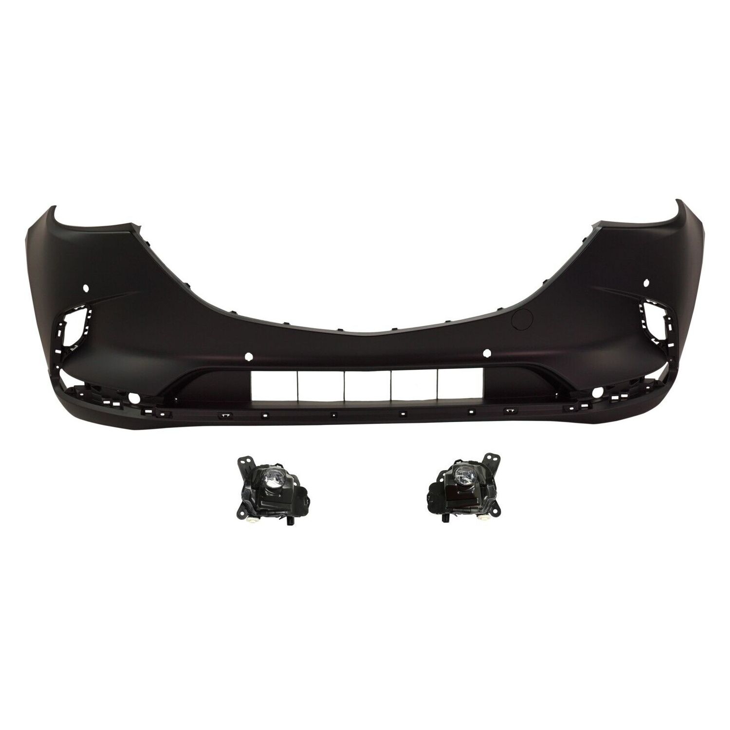 Tm5550031Bbb, Ghp951690A, Ghp951680A Set Of 3 Bumper Covers Fascias Front