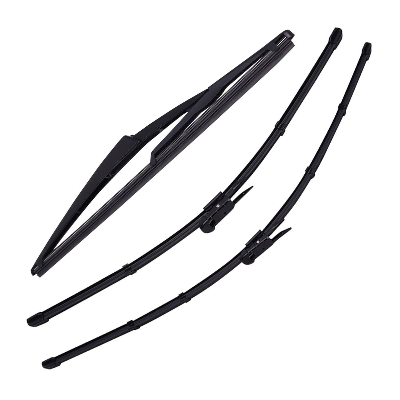 3PCS Front&Rear Windshield Window Wiper Blade For Benz GL-Class ML-Class R-Class