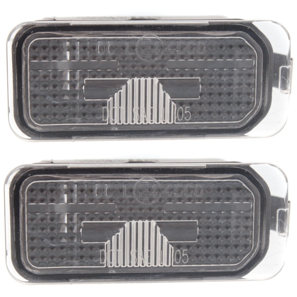 Set Of 2 License Plate Lights Driver & Passenger Side Left Right For Ford Pair