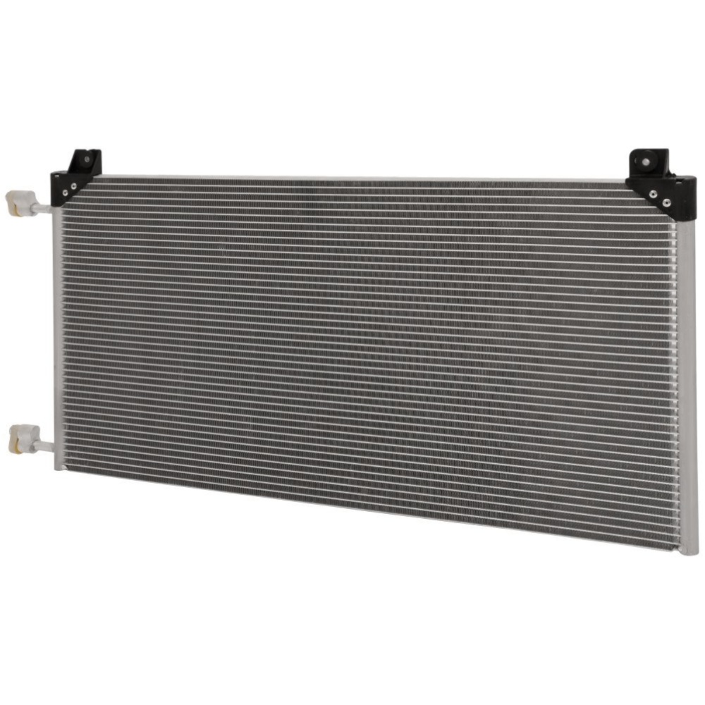 AC Condenser For 02-04 Cadillac Escalade 99-04 Chevrolet Silverado 2500 Aluminum