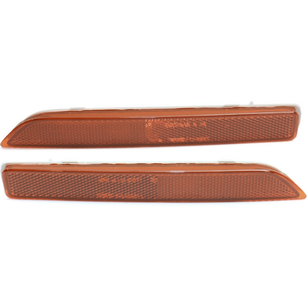 Bumper Reflector Set For 18-22 LEAF 15-21 Murano 20-21 Sentra Rear 2-Pcs