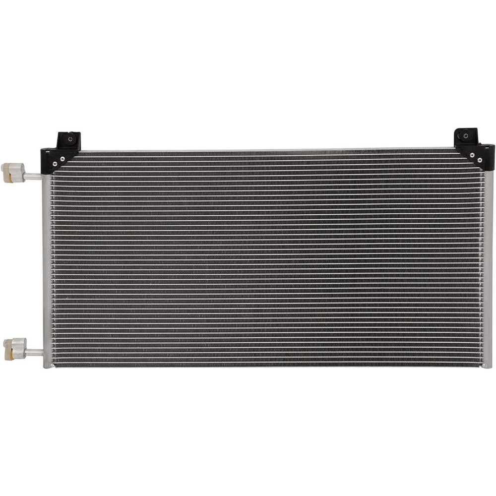 AC Condenser For 02-04 Cadillac Escalade 99-04 Chevrolet Silverado 2500 Aluminum