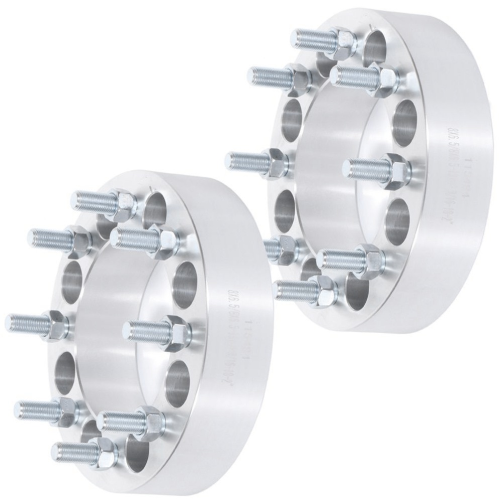 2x 2" 8x6.5 To 8x6.5 9/16" Studs Wheel Spacers For Dodge Ram Ford