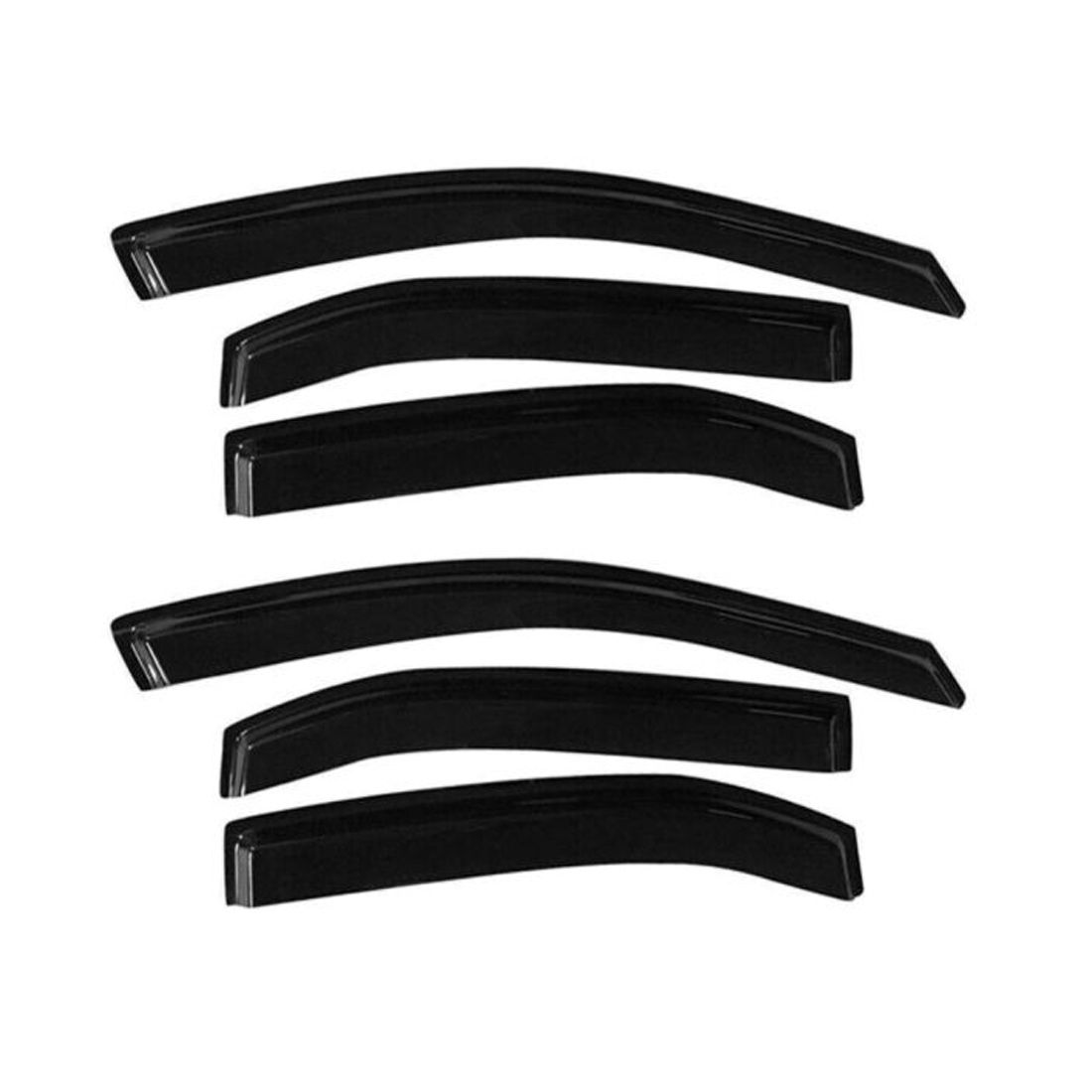 2 Sets Of - For 2006-12 Fusion 2007-12 MKZ 2006-10 Milan Window Visor Deflector Set