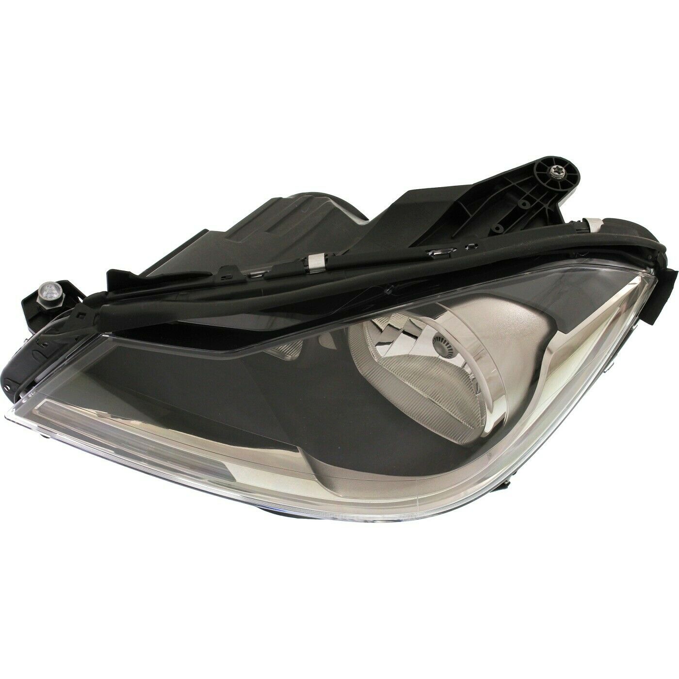 Headlight For 12-15 C250 12-15 C350 12-15 C63 AMG Left Black Housing With Bulb
