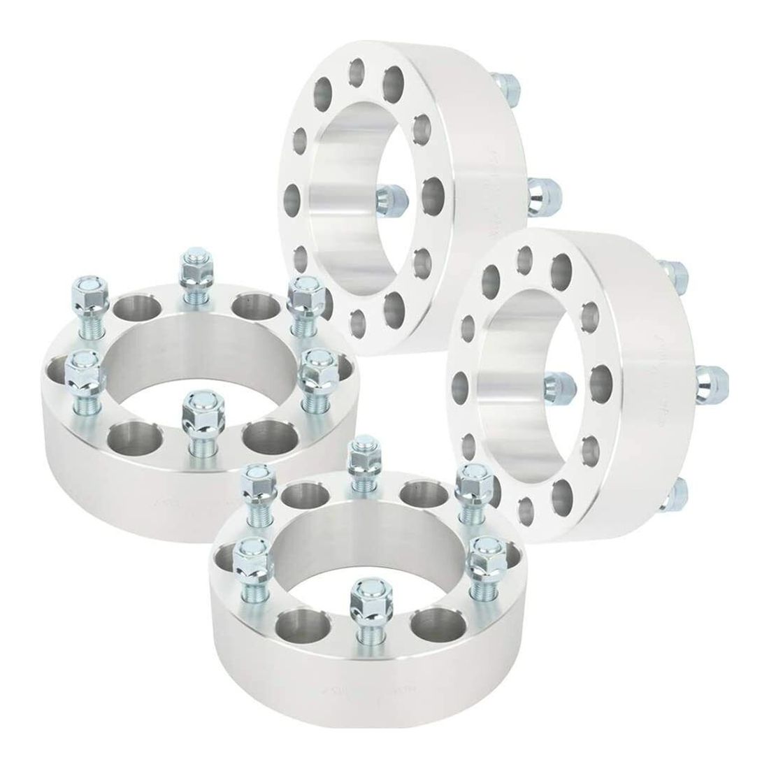 6x5.5 To 6x135 Wheel Spacers Adapters 1.5 Inch Put Ford Rims On Chevy GMC 14x1.5