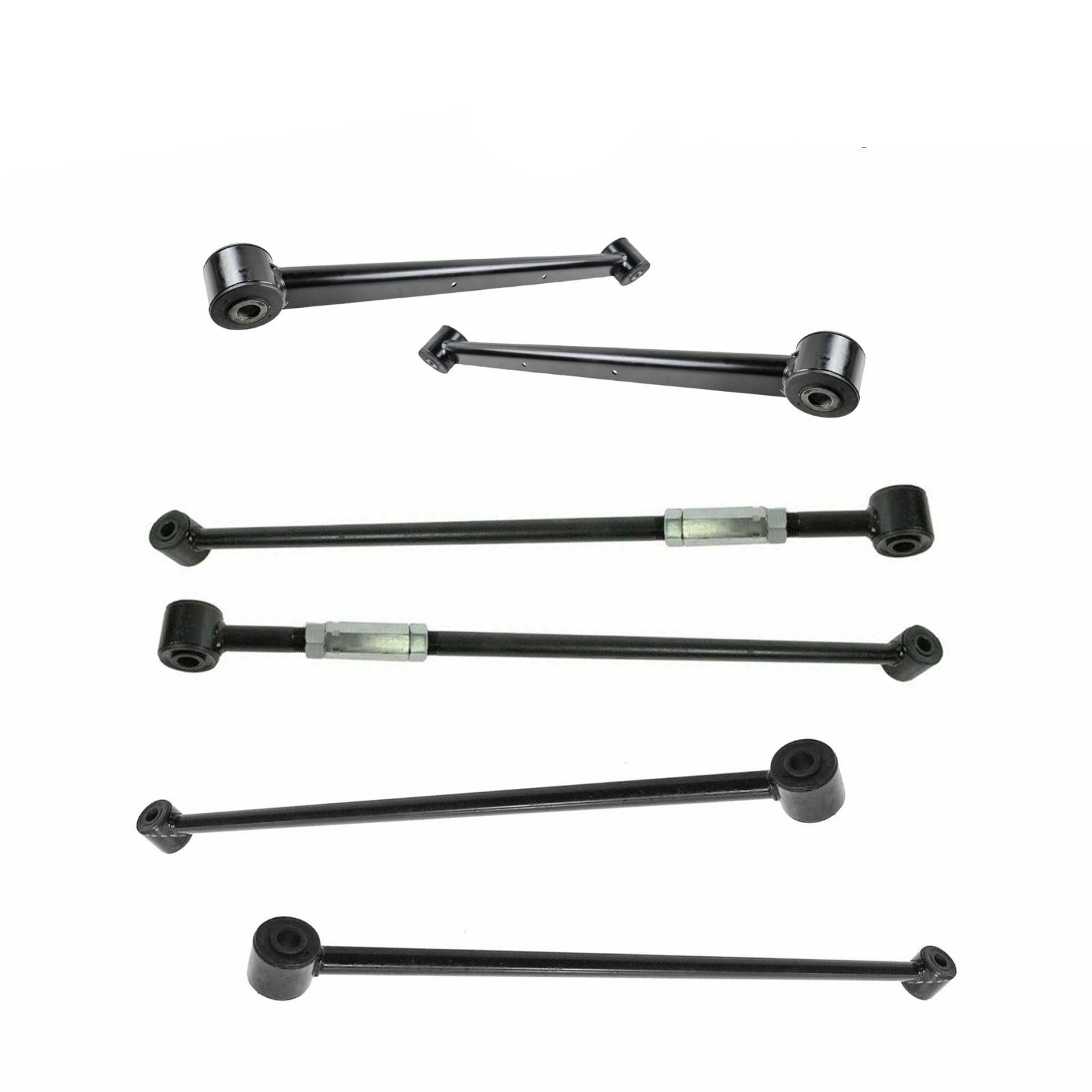 6-pc Suspension Kit Rear Trailing Arms Lateral Links For Buick Chevrolet Pontiac