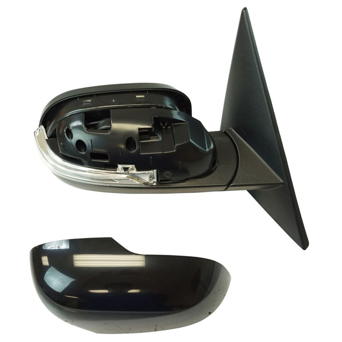For Kia 14-18 Soul Exterior Power Heated Folding W/Signal Mirror Black Left