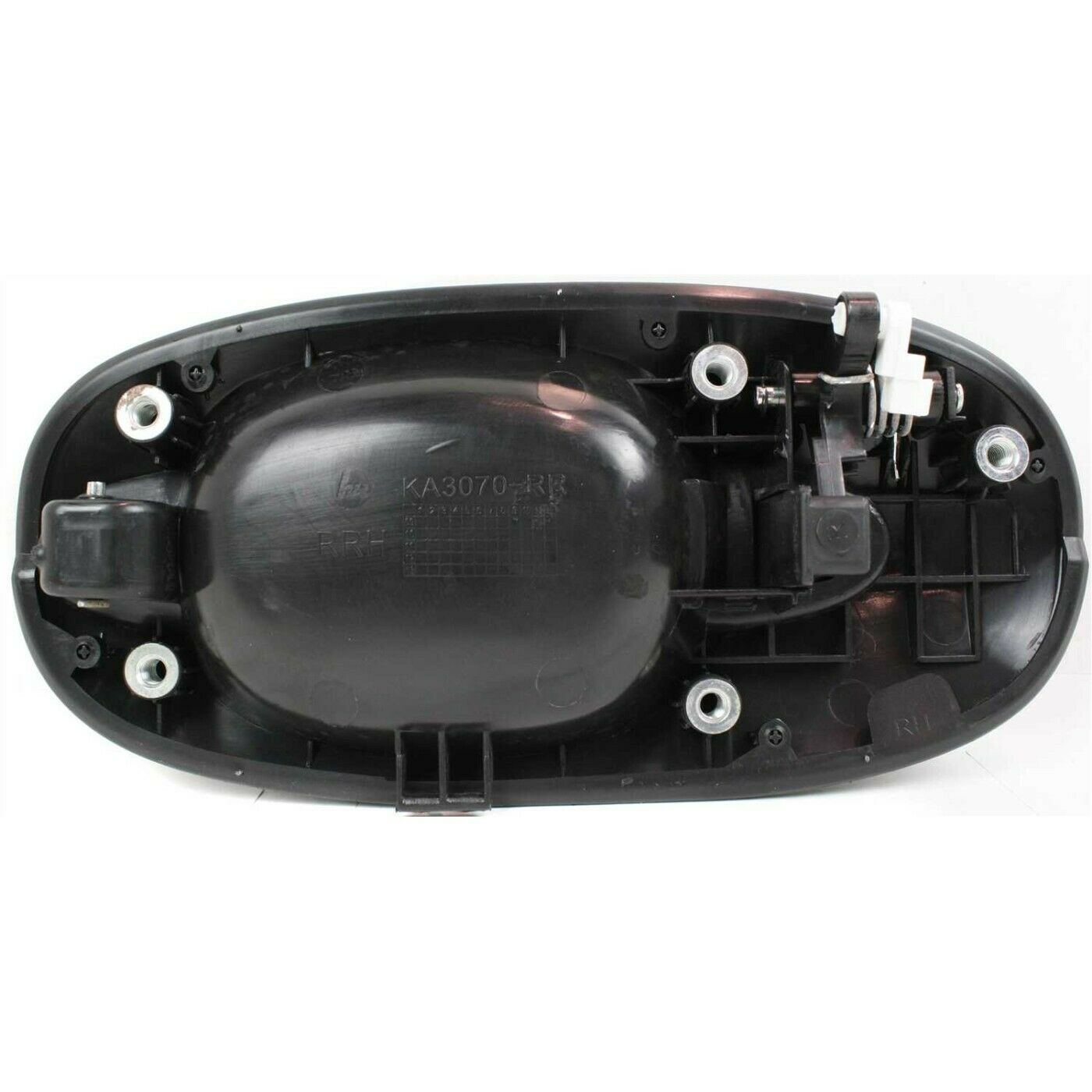 Rear Exterior Outside Sliding Door Handles Pair Set Black For 2002-05 Sedona LX