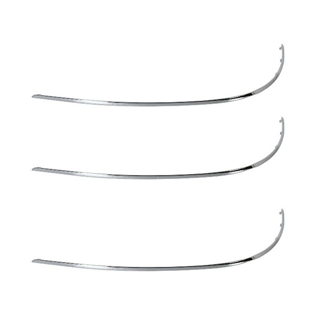 3 Sets Of - Bumper Trim For 2010-13 Mercedes Benz E350 Sedan Rear LH Outer Imp. Strp