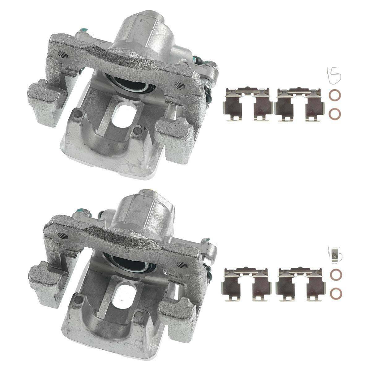 Rear Left & Right Brake Calipers W/ Bracket For Avalon Camry ES300h ES350