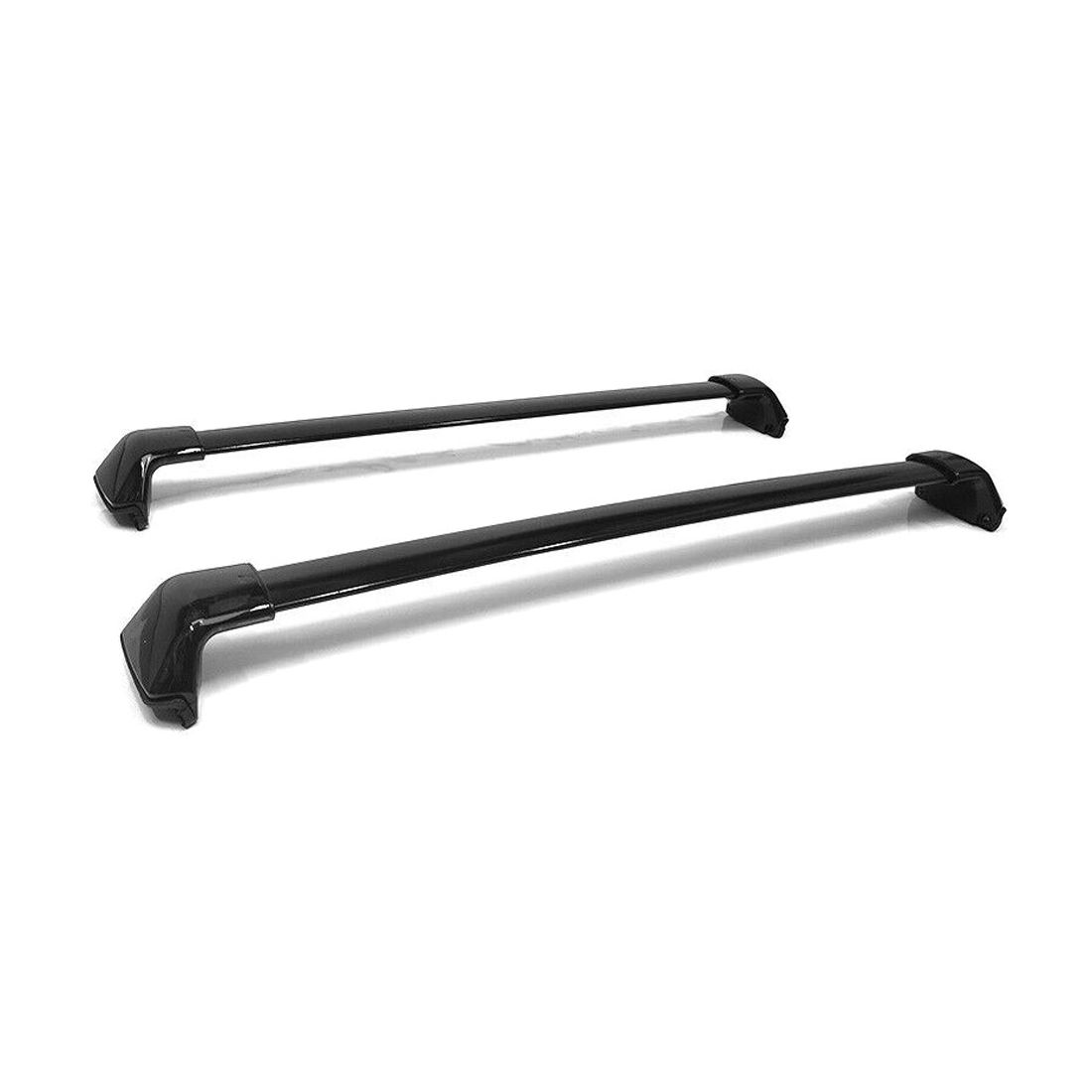 For 2012-2016 CR-V Roof Top Cross Bars Luggage Carrier Black Aluminum OE Style