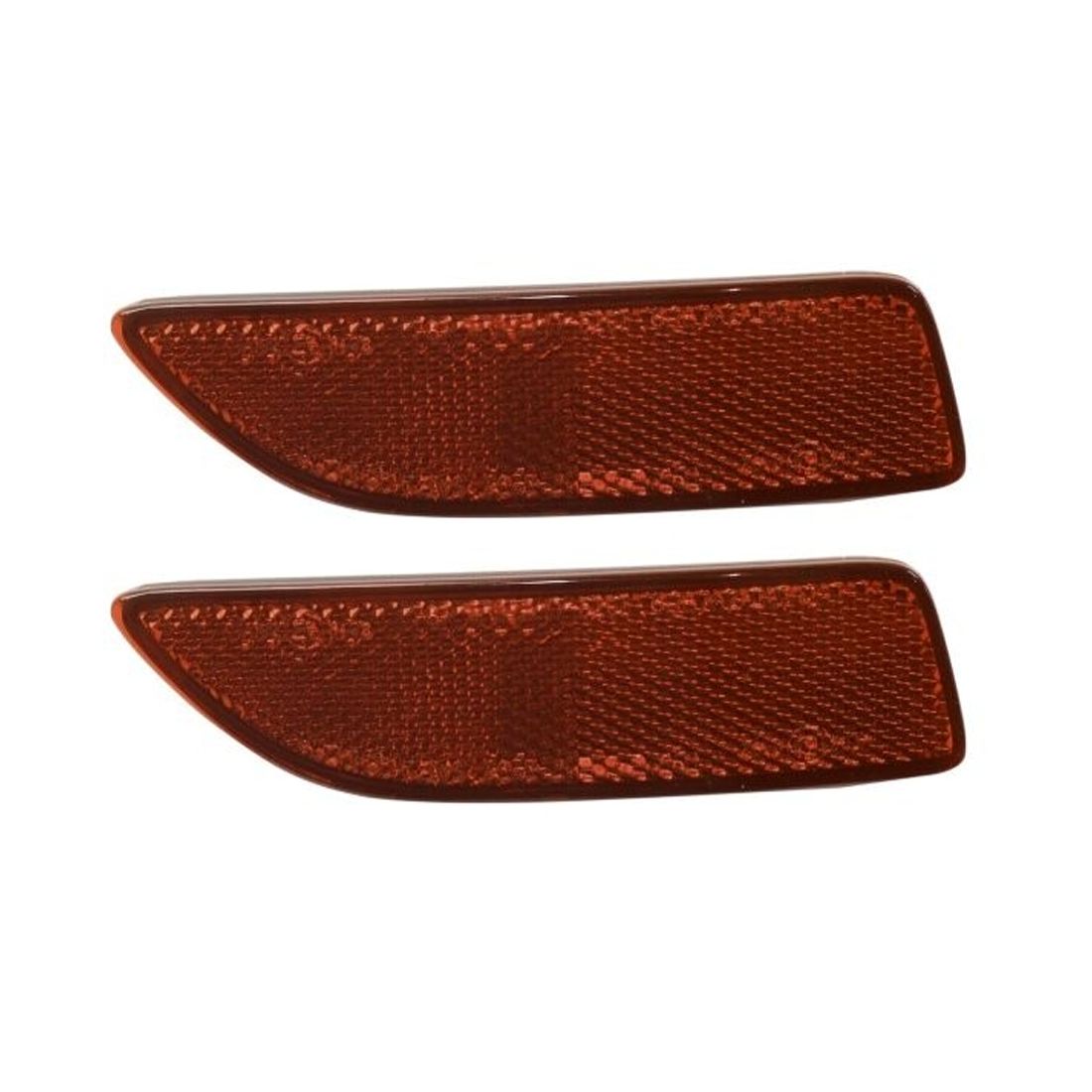2 Sets Of - Bumper Reflector For Toyota 2011-2013 Corolla Sedan Rear Passenger Side